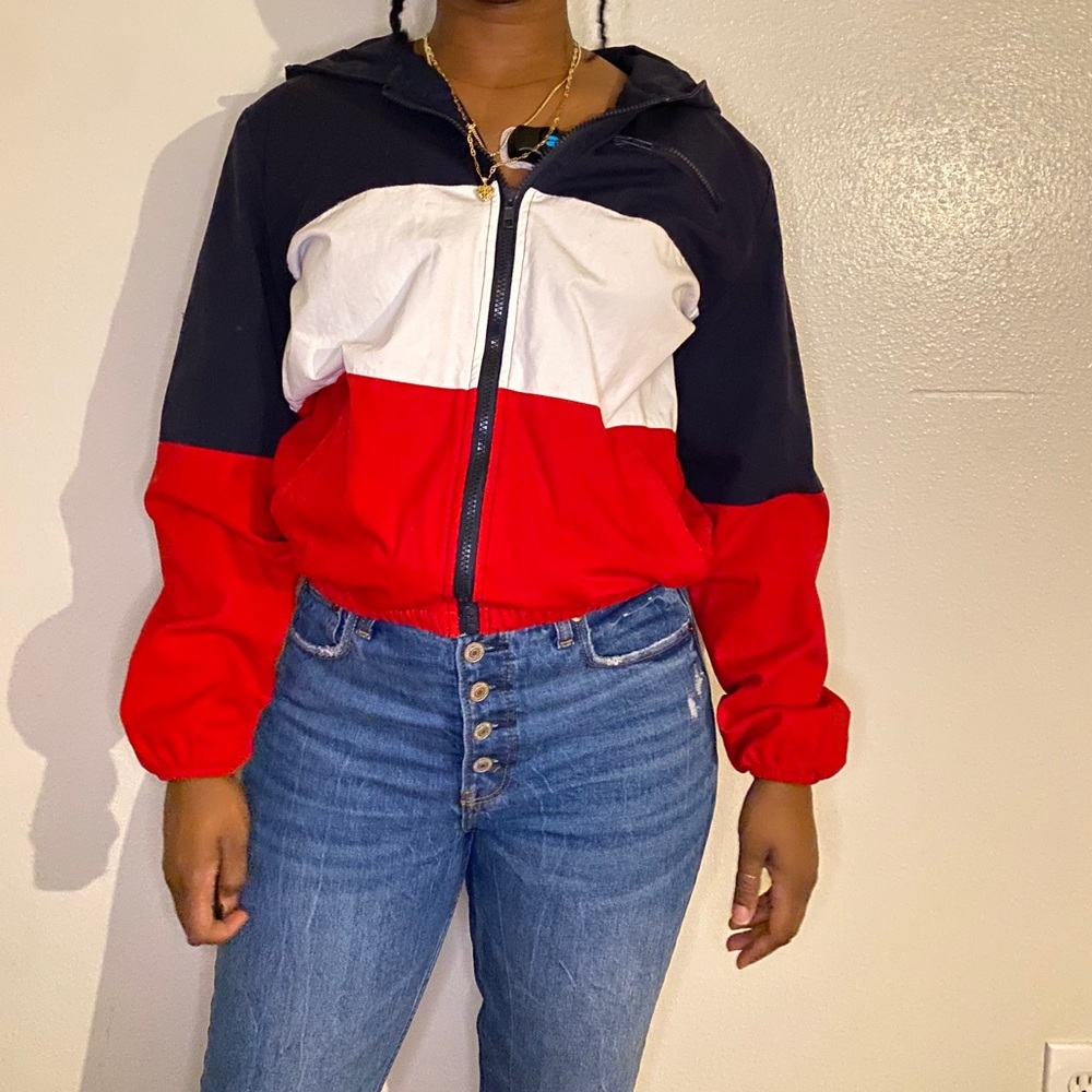 Color block jacket